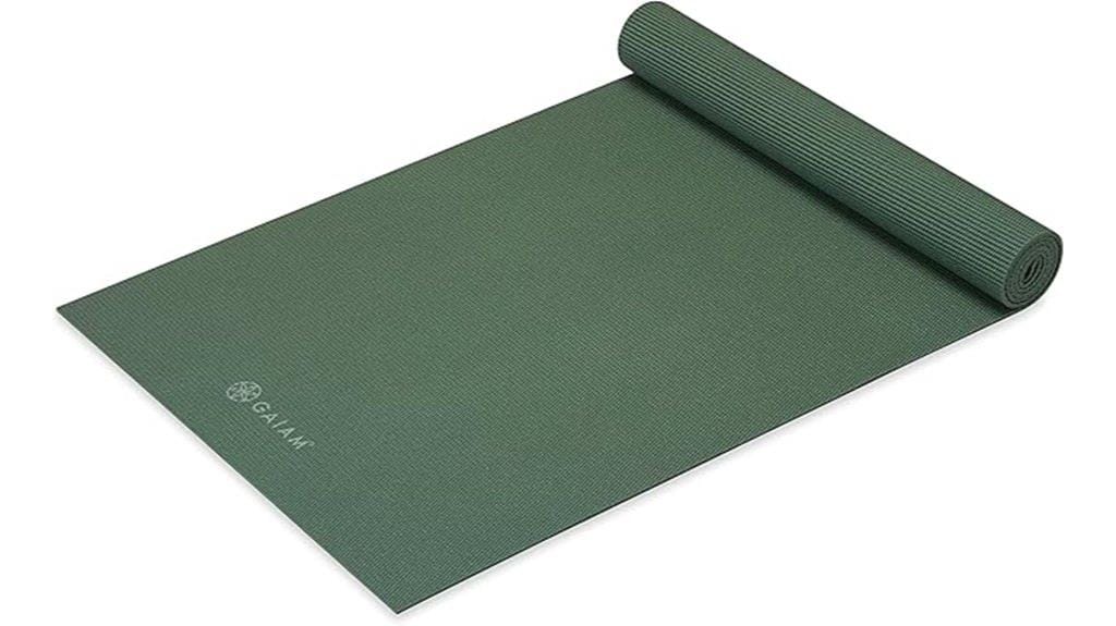gaiam thick yoga mat